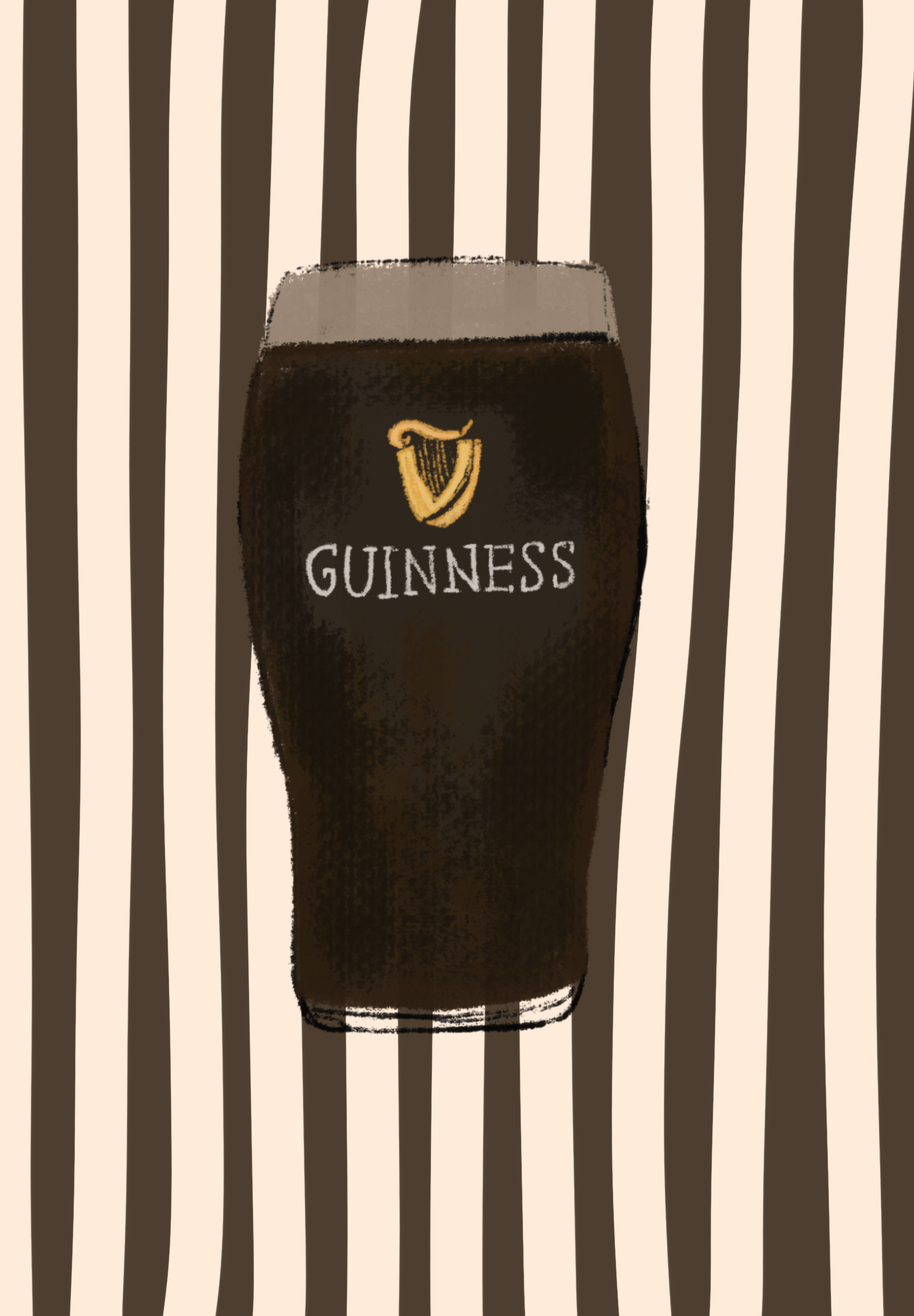 Striped Guinness