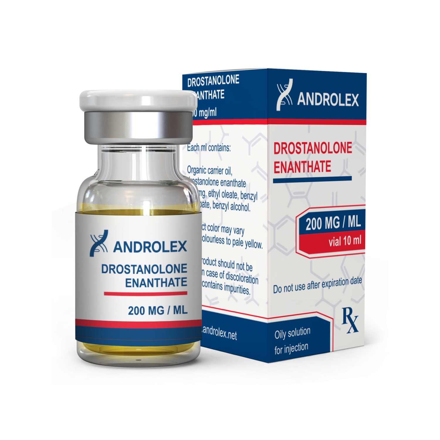Androlex Drostanolone Enanthate 200 mg/ml Bottle
