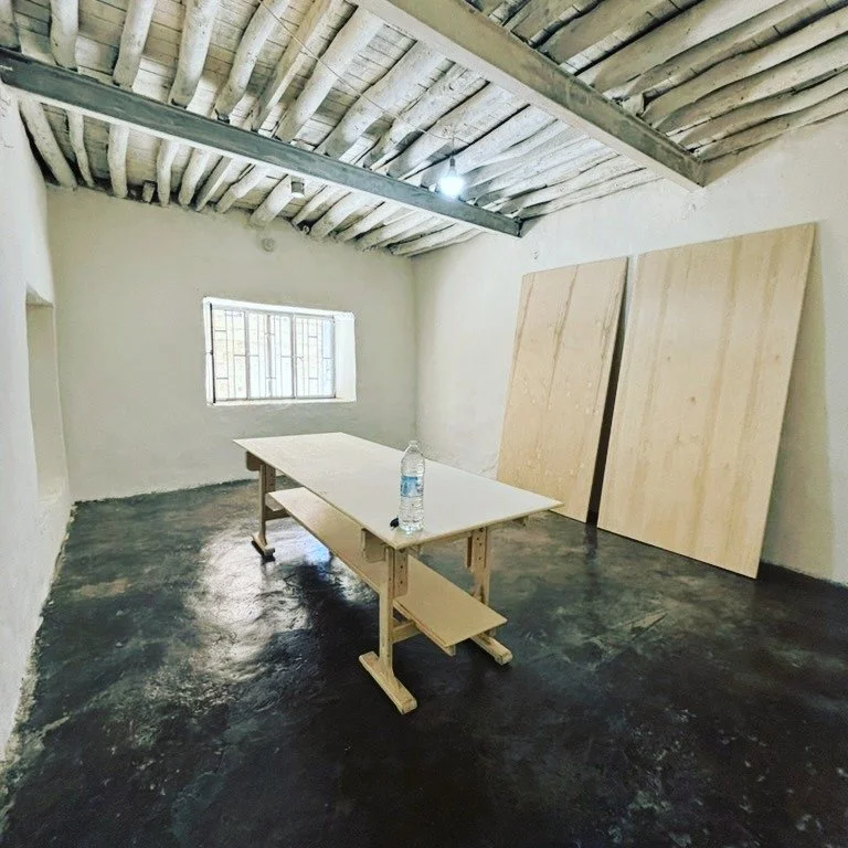 NEW STUDIO! In less than 1 month of being in Zahle, I got an art studio. I am thrilled to have a space to work!!!