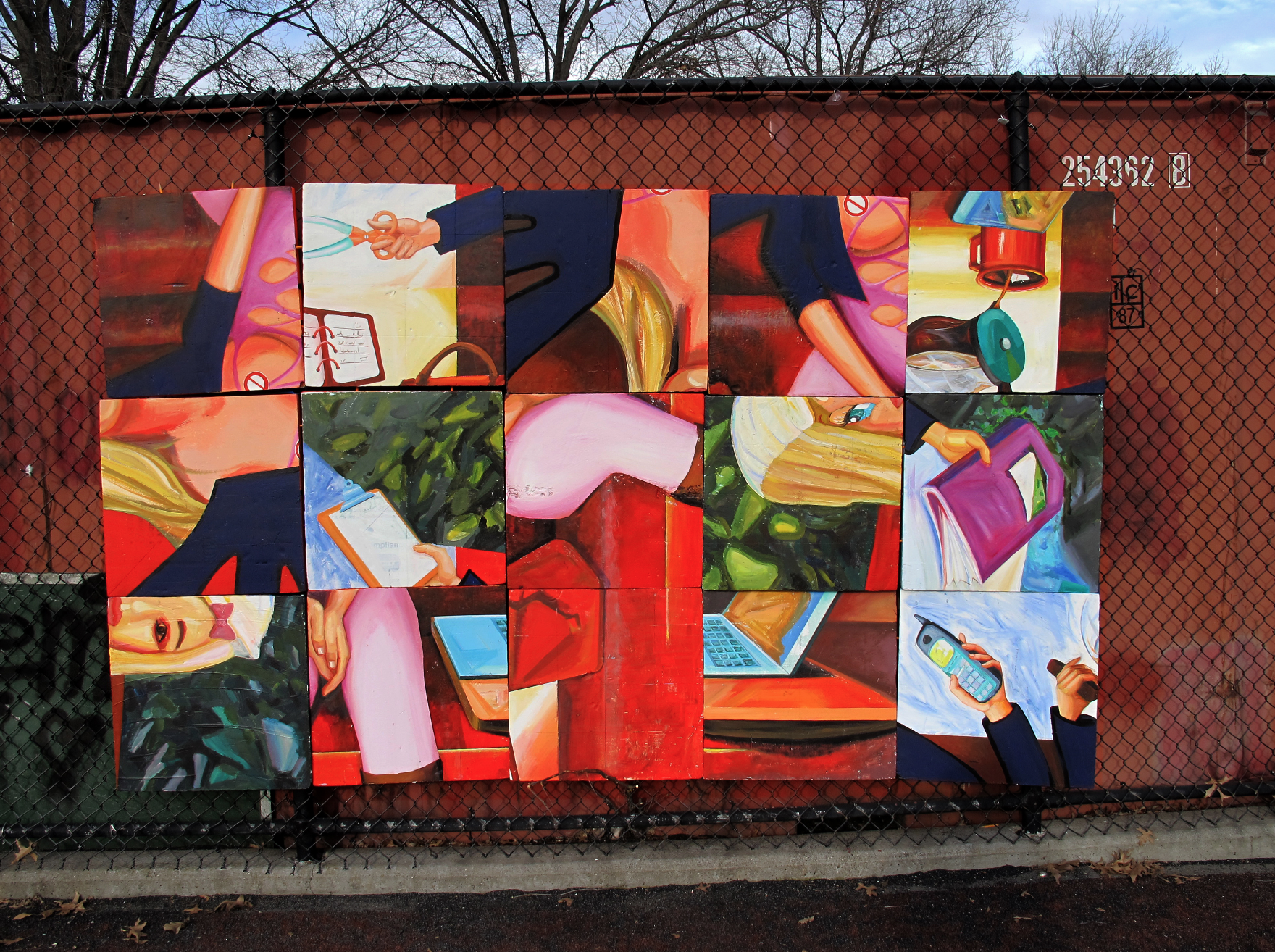 Sculptural Mural, Prospect Park, Brooklyn, NY