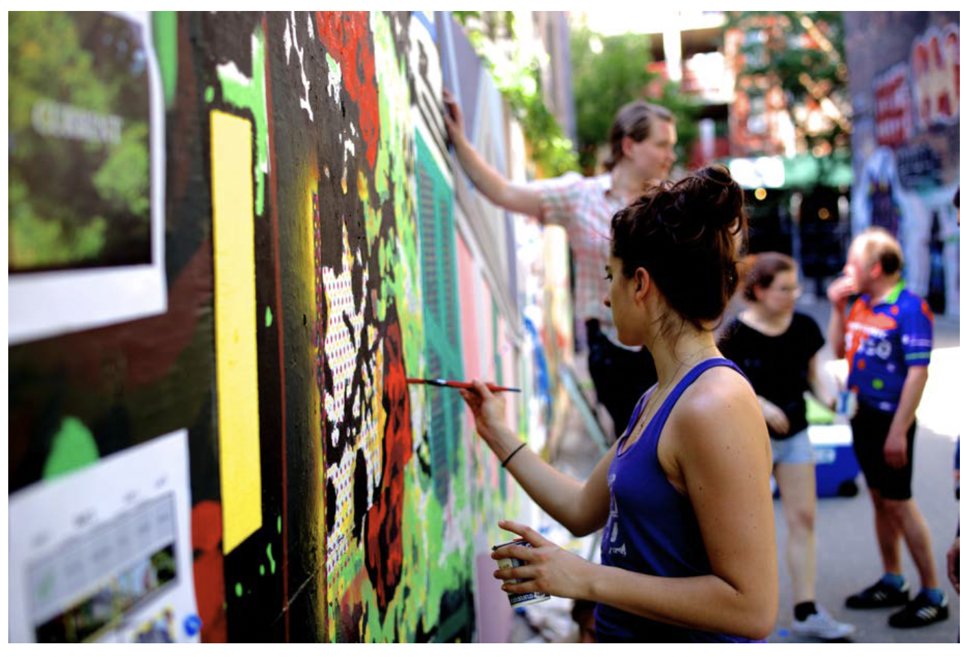 Community Mural School, New York City