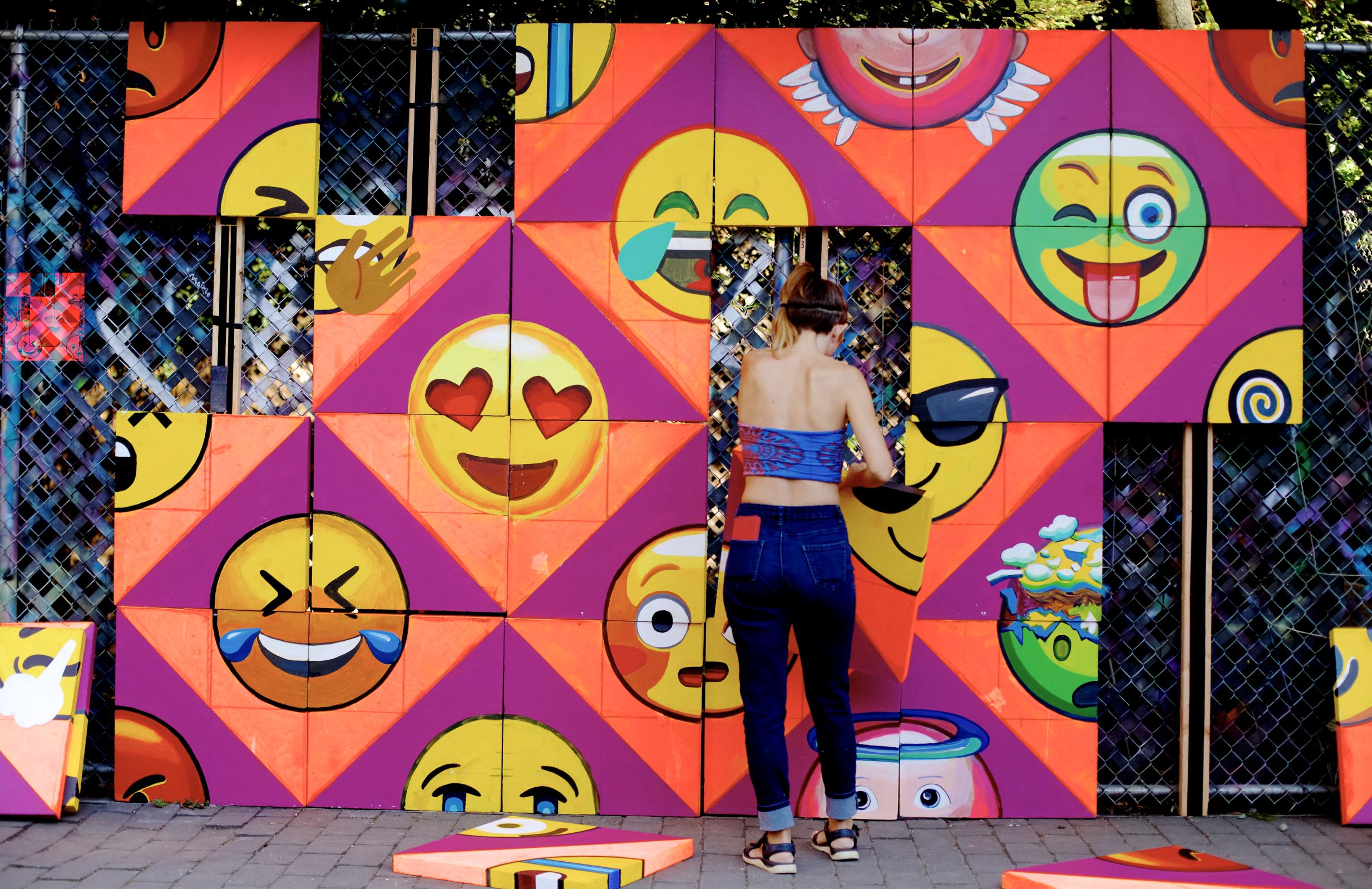 Sculptural Mural, New York City