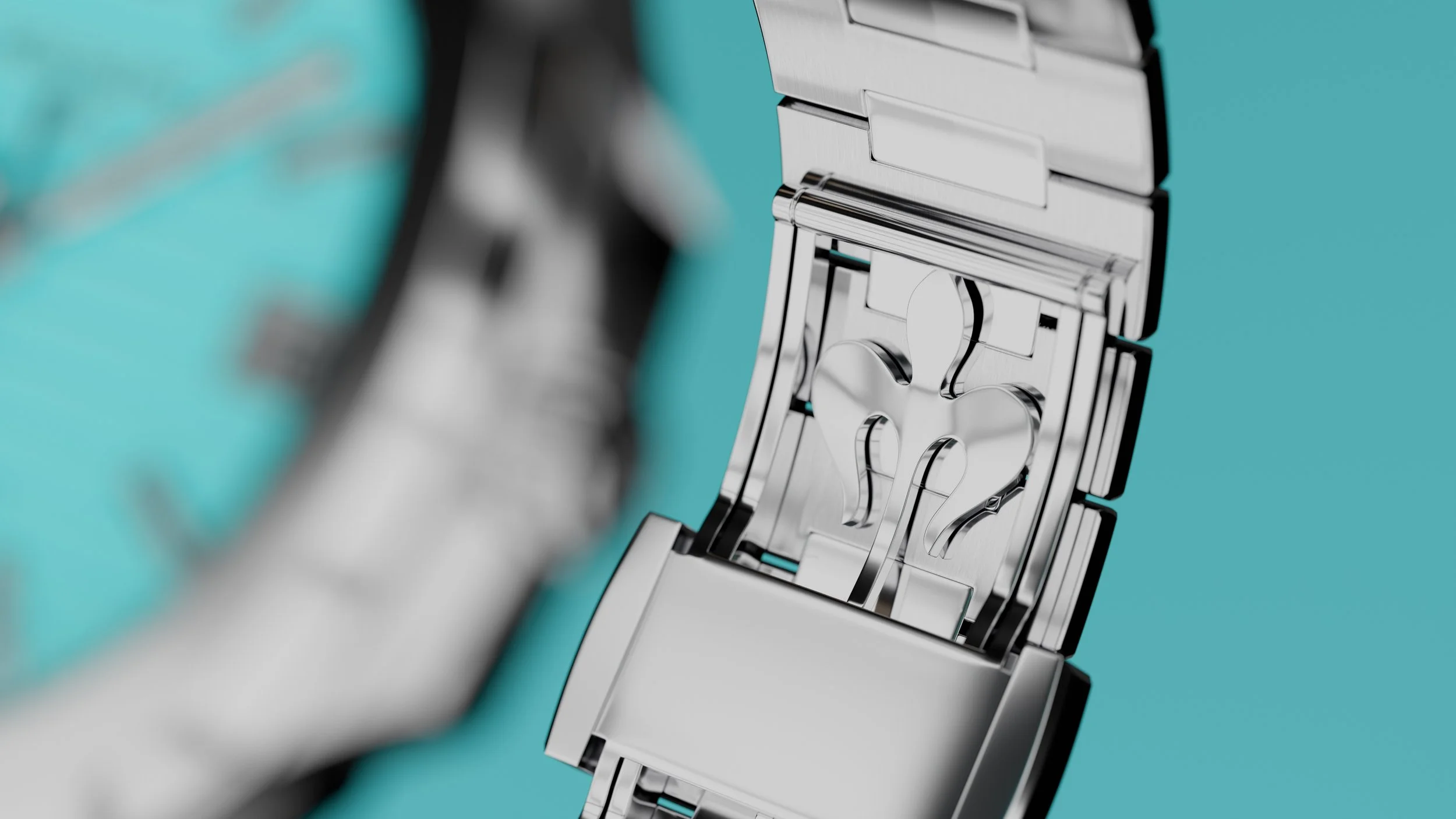 3D Rendering Watch, Patek Philippe Rendering, Tiffany Watch, Product Design, Watch Design