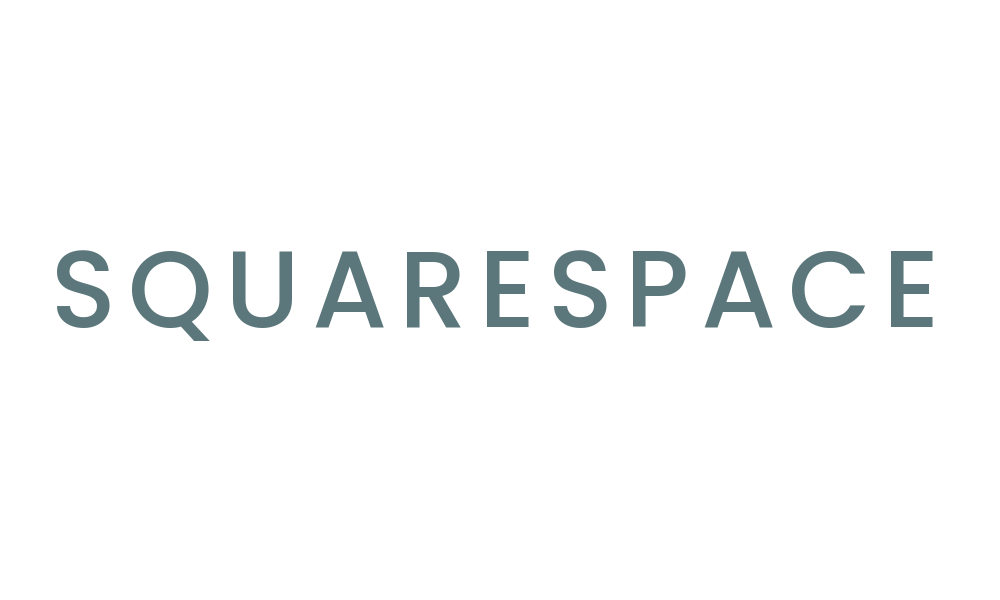 SquareSpace logo with a black circle and stylized letter 'S' on top