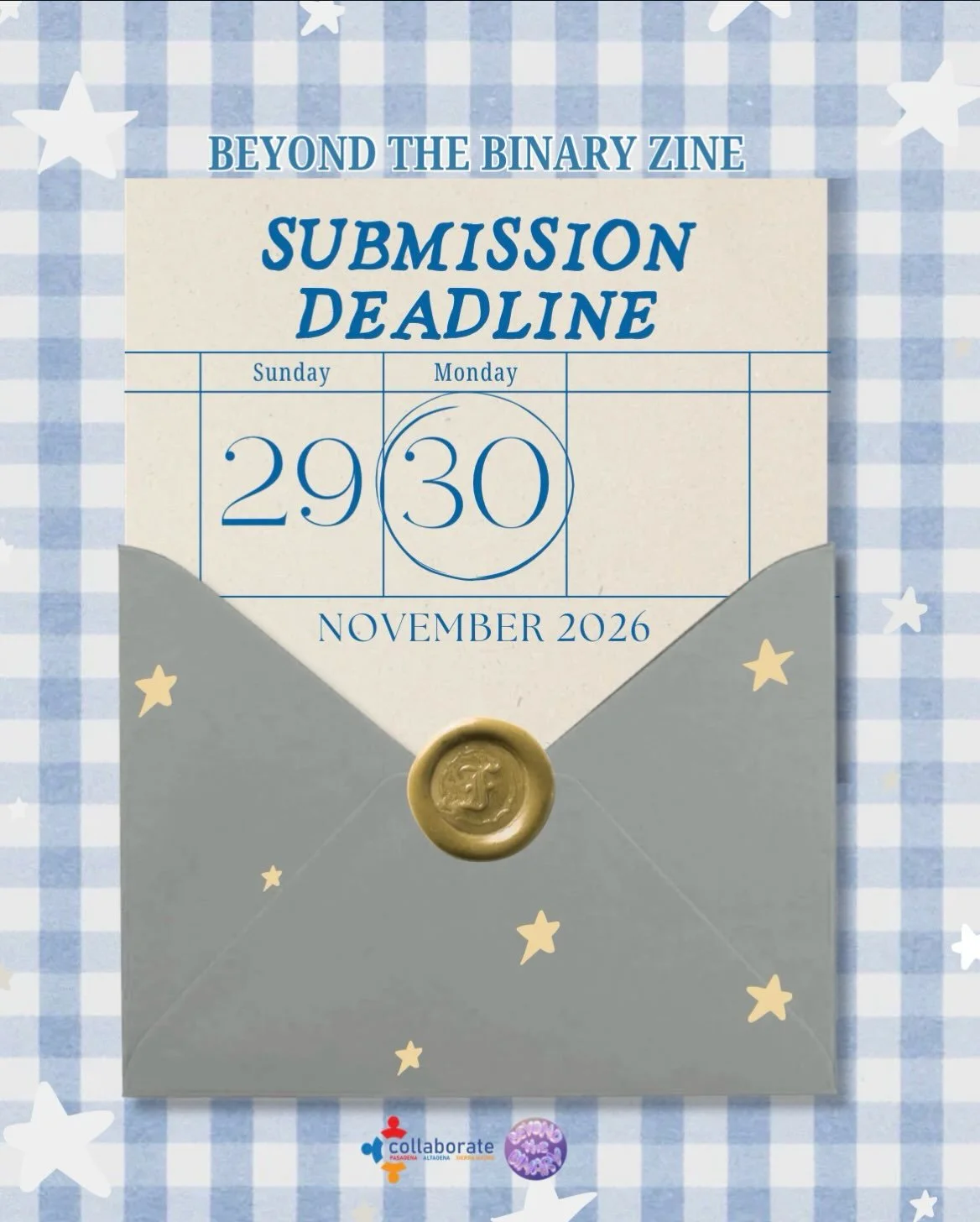 ✨ SUBMISSION PORTAL IS OPEN UNTIL NOVEMBER 30TH!!! ✨
We encourage you to submit your wonderful artwork to our LGBTQ+ youth zine! Our mission is to share stories of connection, survival, and queer futures 🌈 INCENTIVES WILL BE GIVEN TO ARTISTS WHOSE A