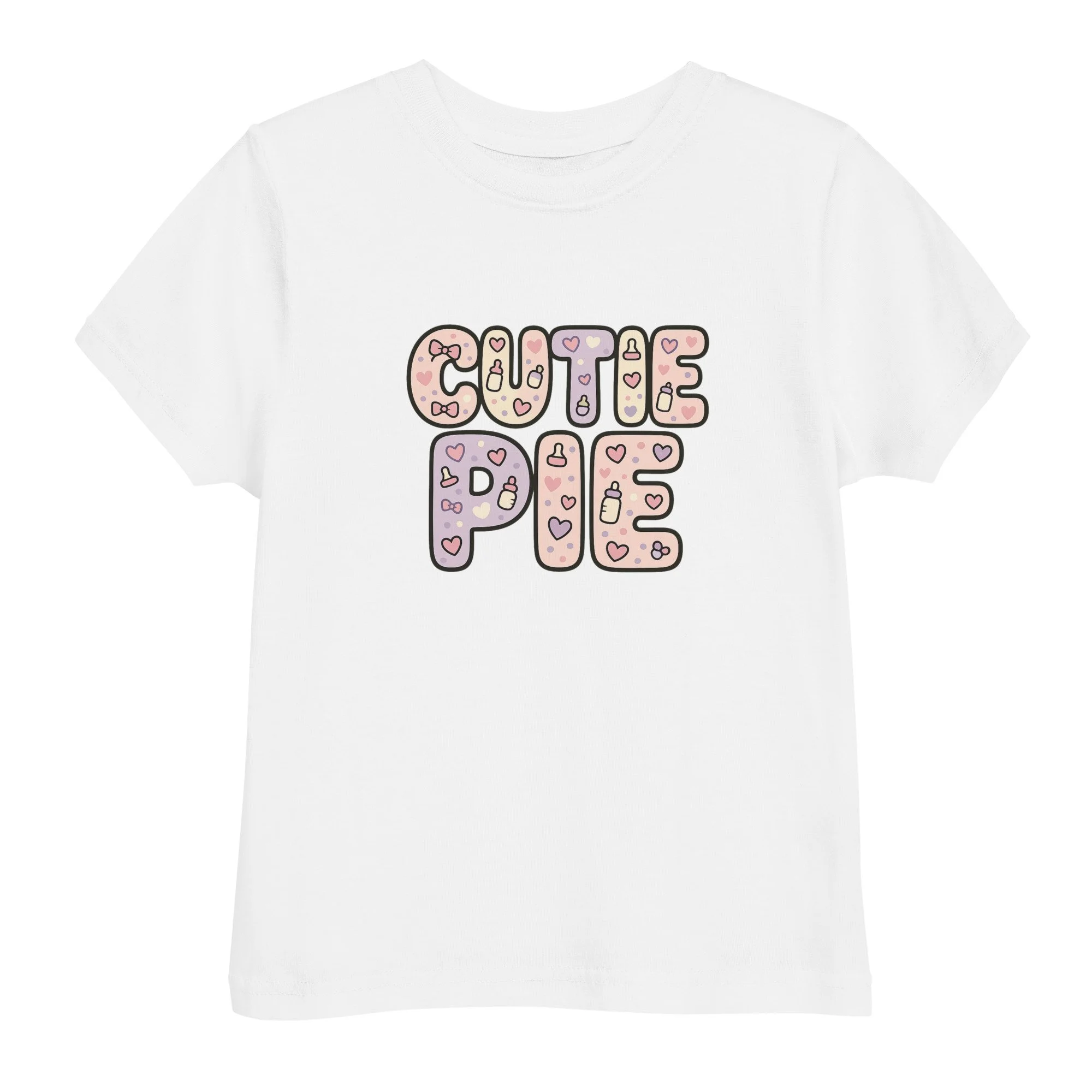 "Cutie Pie" Toddler Jersey T-shirt