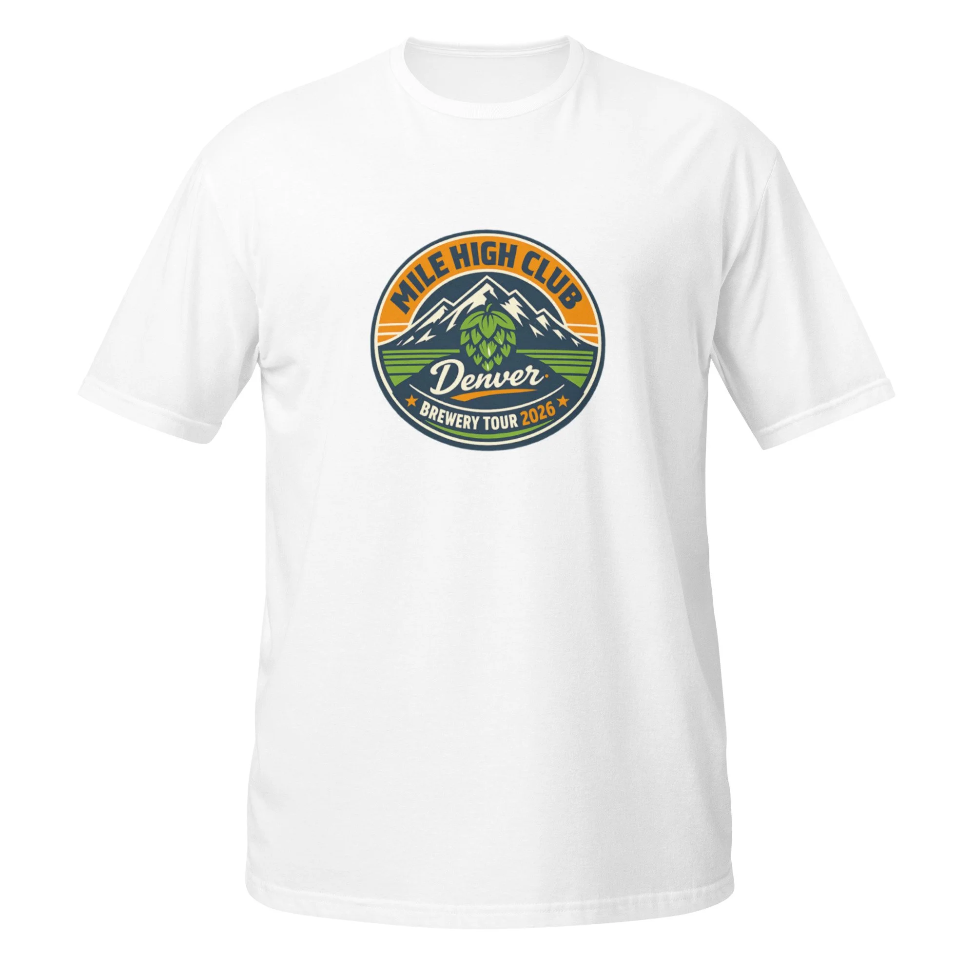 "Mile High Club Brewery Tour 2026" Short-Sleeve Unisex T-Shirt