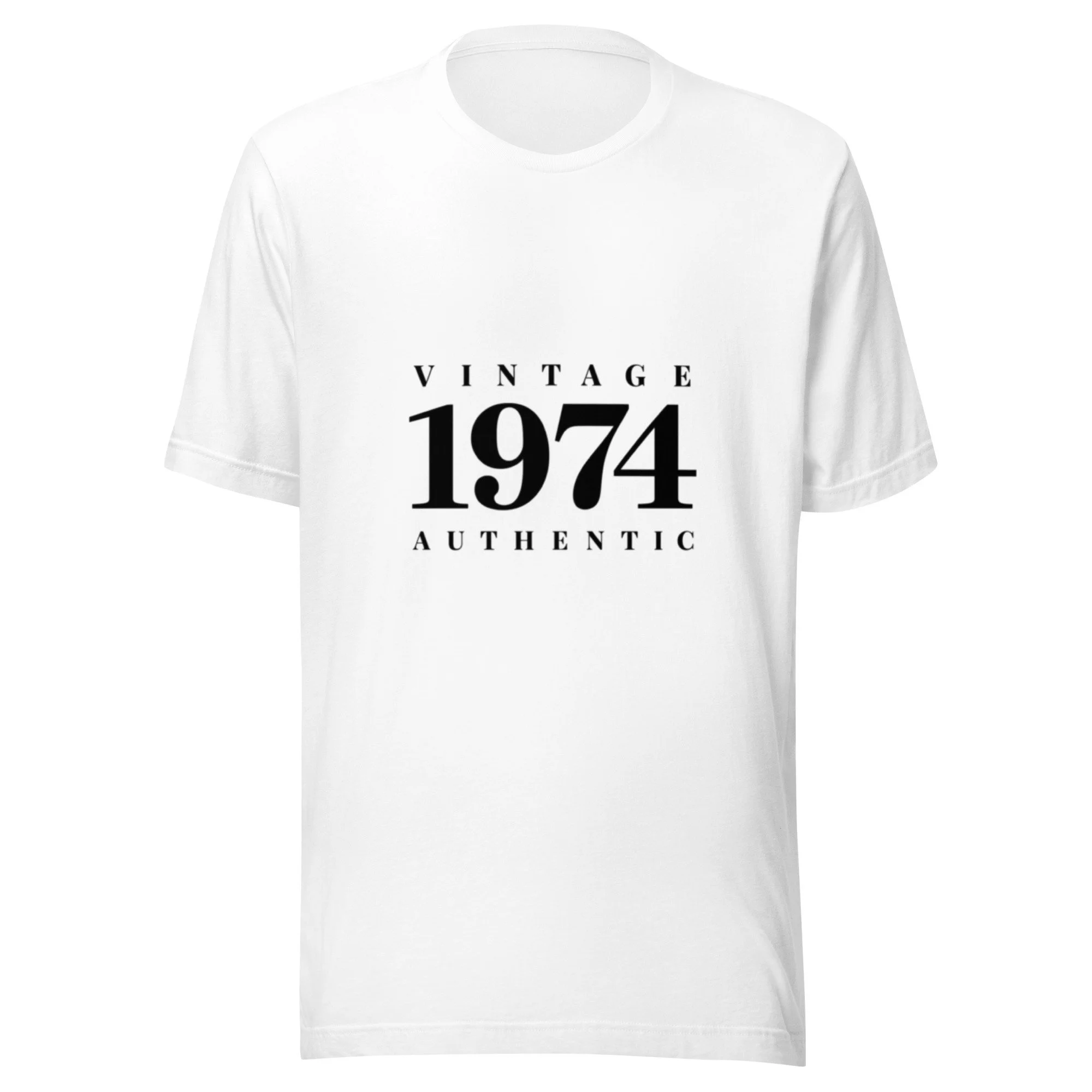 "Vintage 1974" Unisex t-shirt