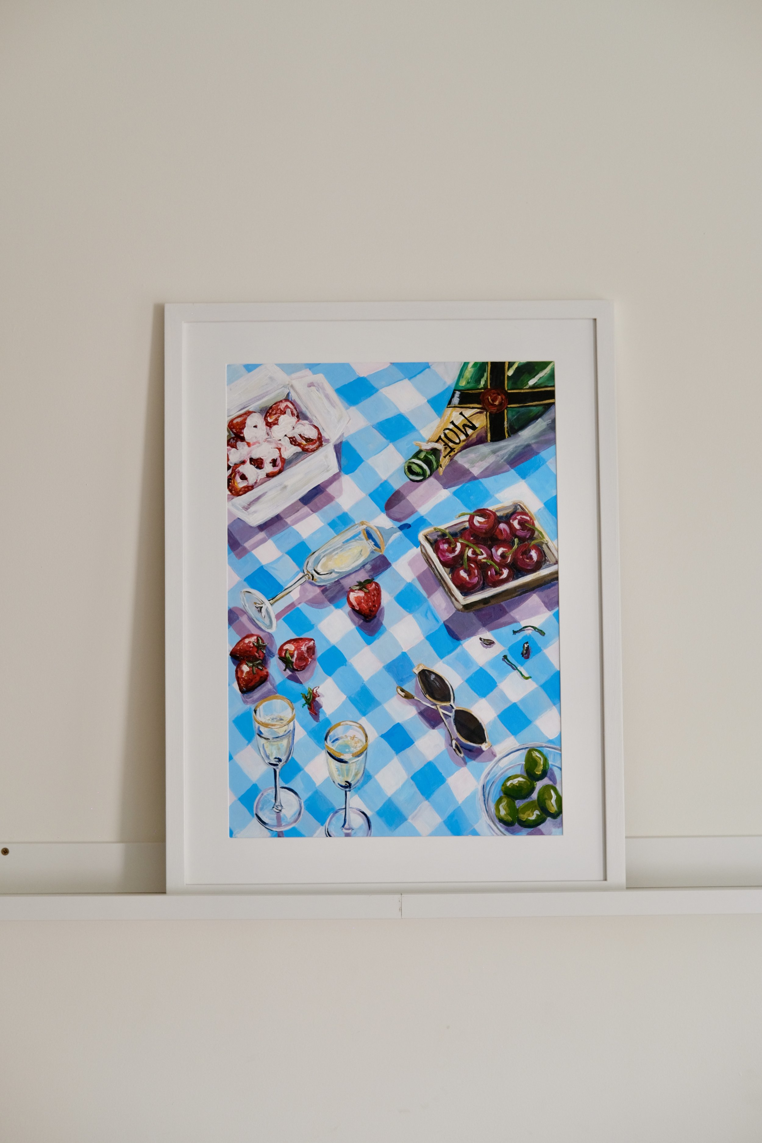 Strawberries & Spills  (Reserved for Gallery)