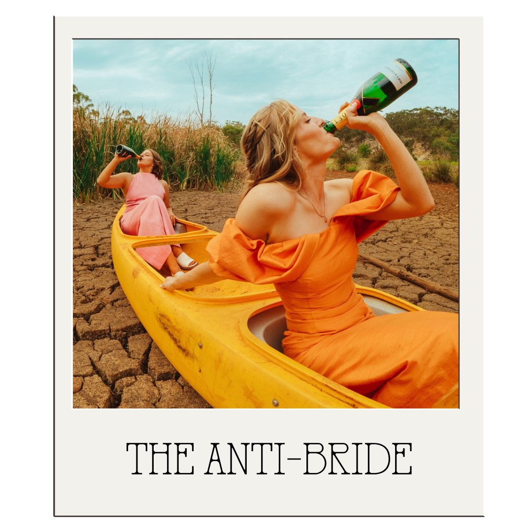 The Anti-Bride magazine feature of Lucy and Lucy's wedding