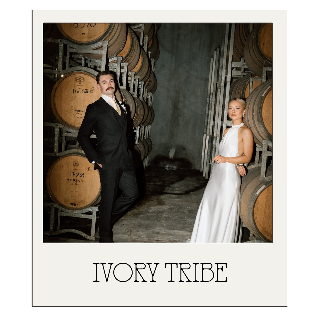 Ivory Tribe feature of Cass and Tom's wedding