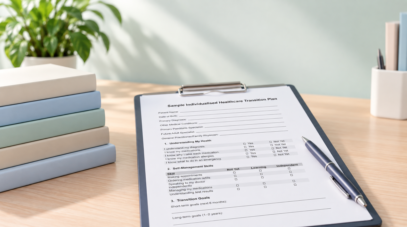 Individualised Healthcare Transition Plan