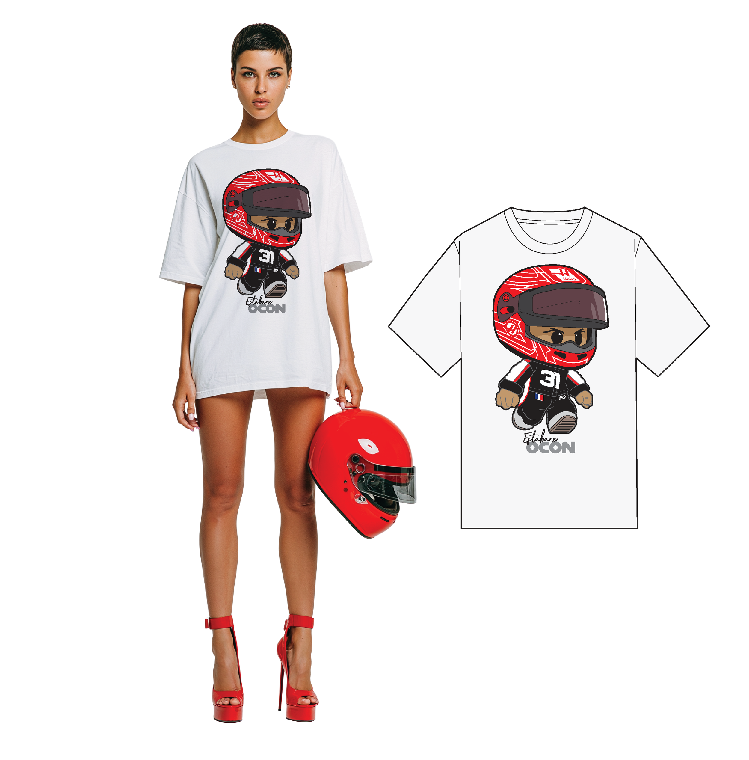 MINI ESTABAN OCON T-SHIRT
