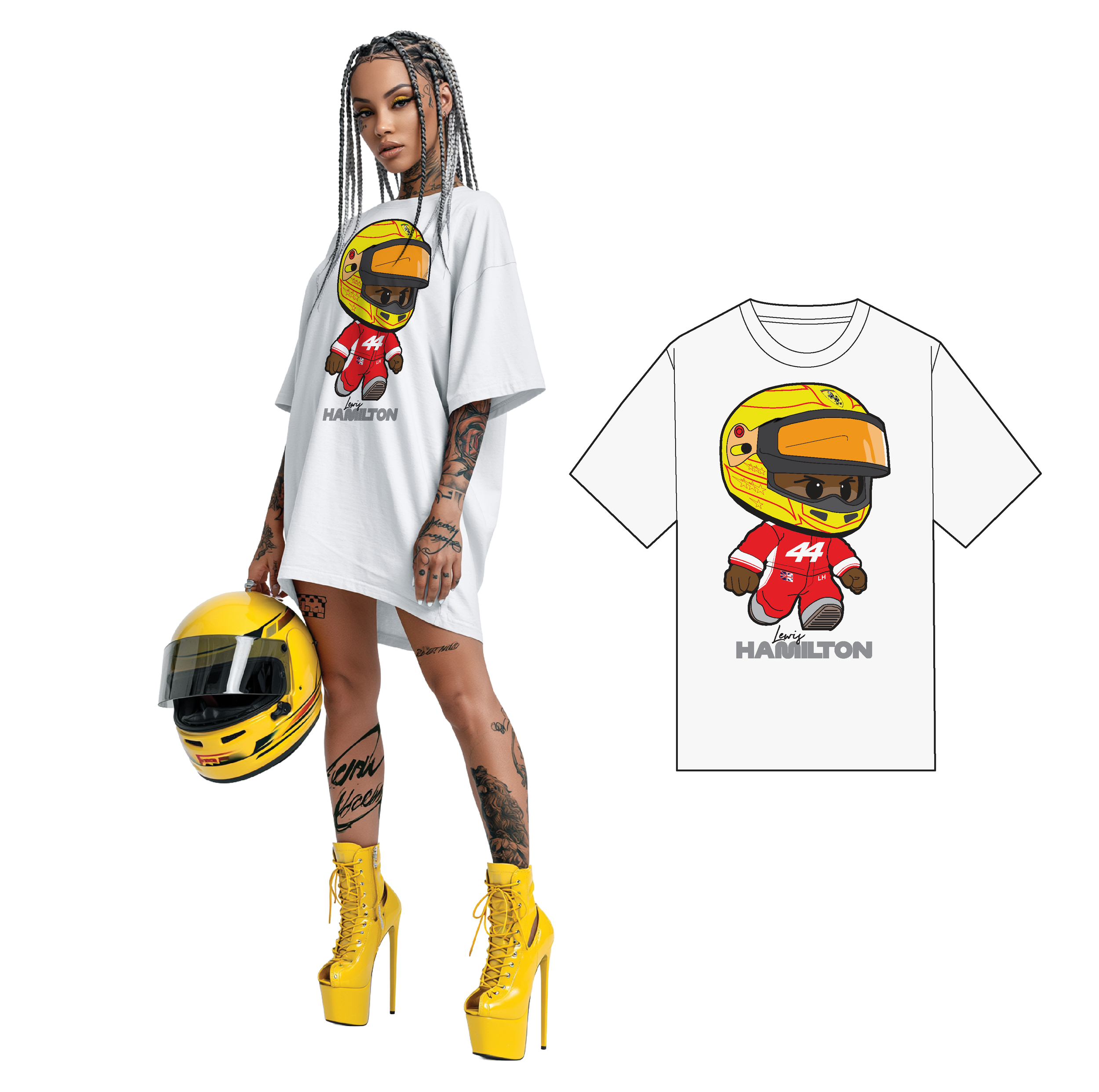 MINI LEWIS HAMILTON T-SHIRT