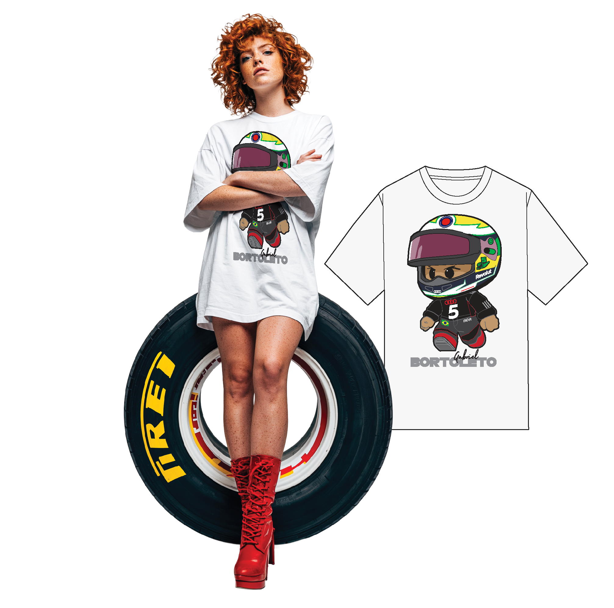 MINI GABRIEL BORTOLETO T-SHIRT