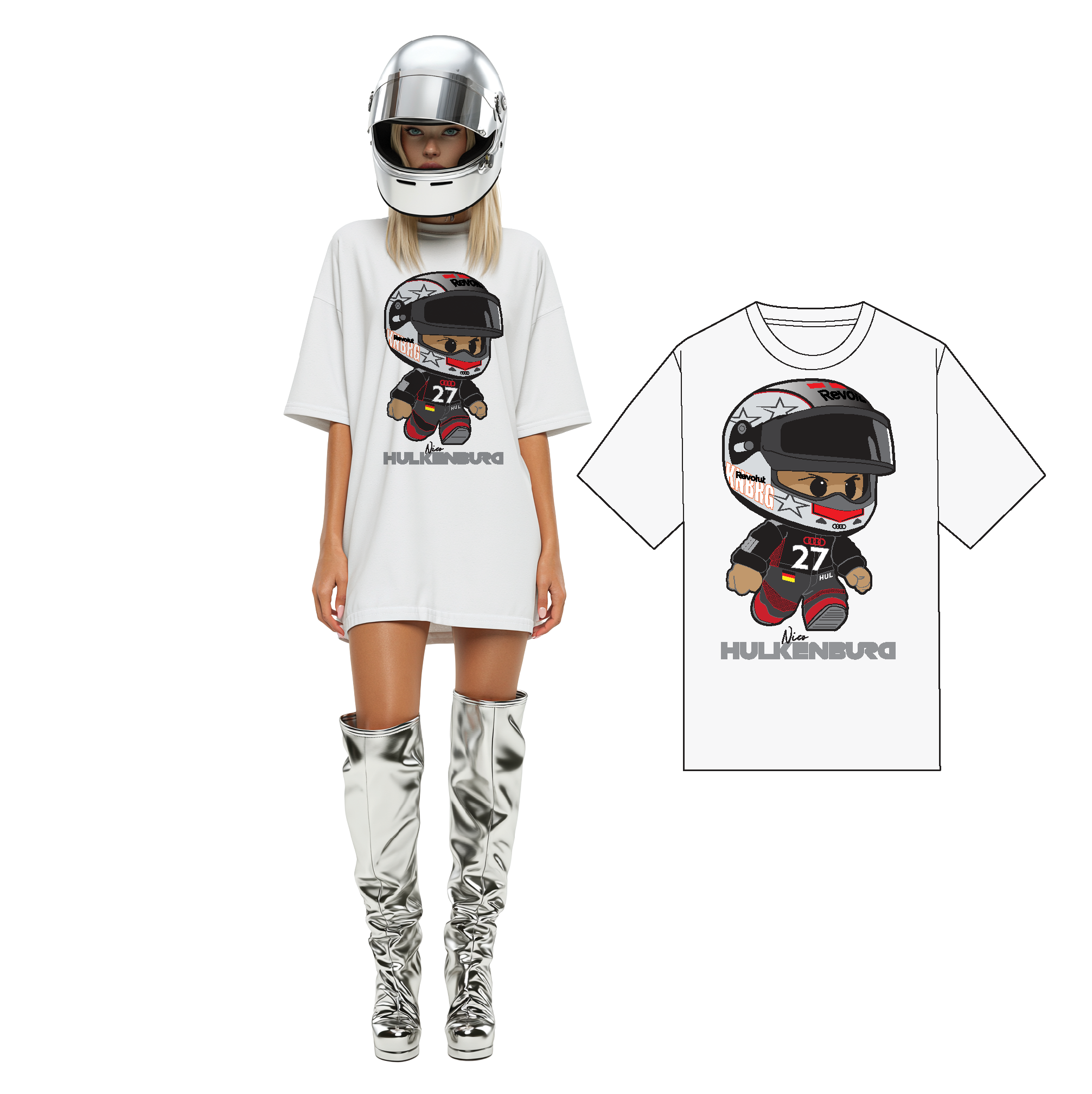 MINI NICO HULKENBERG      T-SHIRT