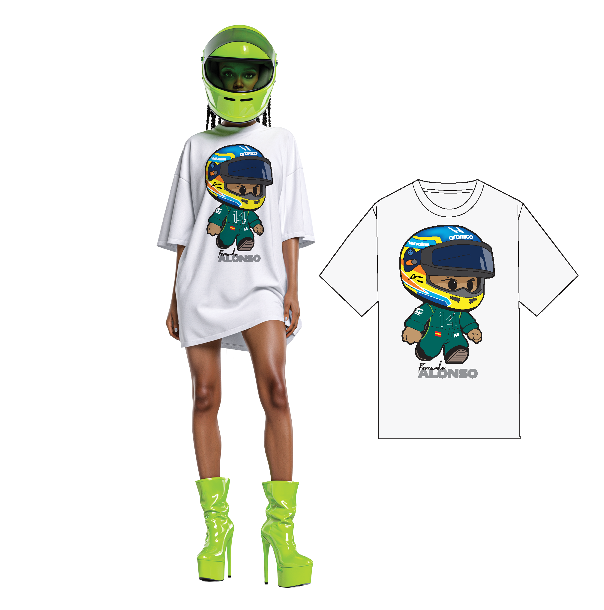 MINI FERNANDO ALONSO T-SHIRT