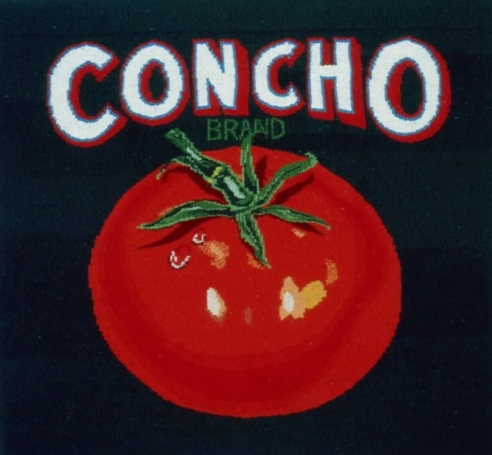 Concho Brand Tomato Label