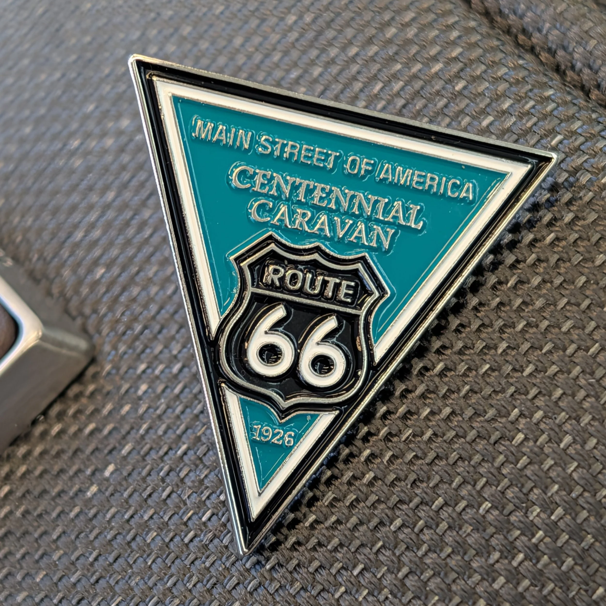 Route 66 Centennial Caravan Pin