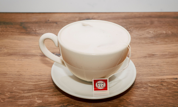 Tea w/Steamed Milk