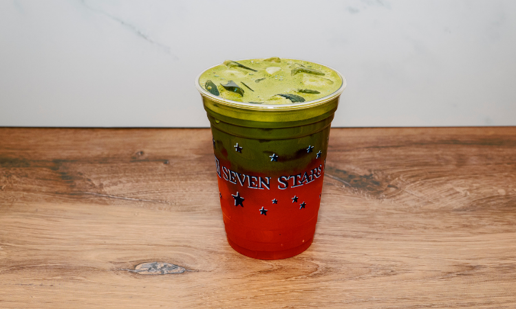 Iced Strawberry Matcha
