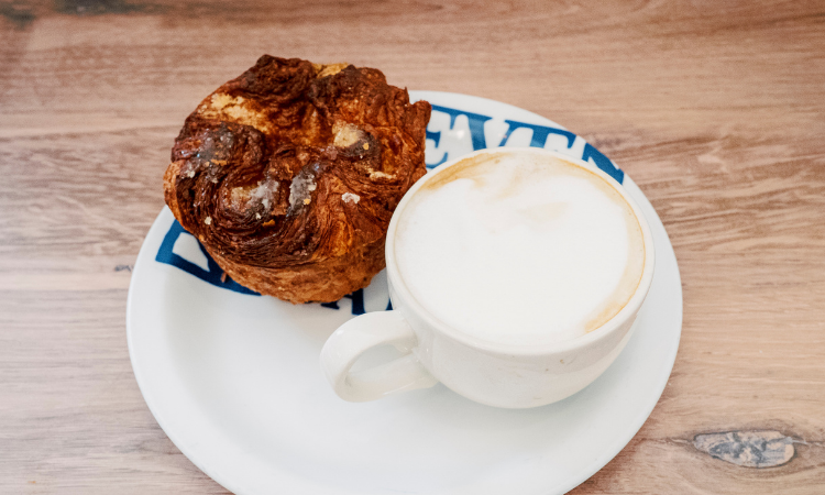 The Hope Street - Kouign Amann + Cappuccino
