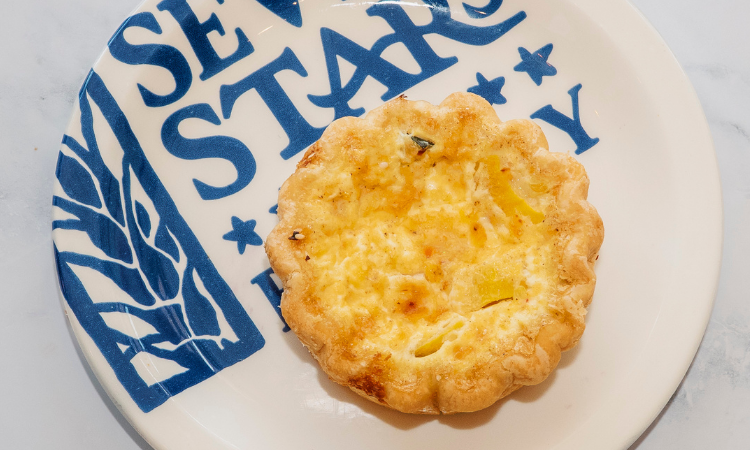 Roasted Vegetable Quiche