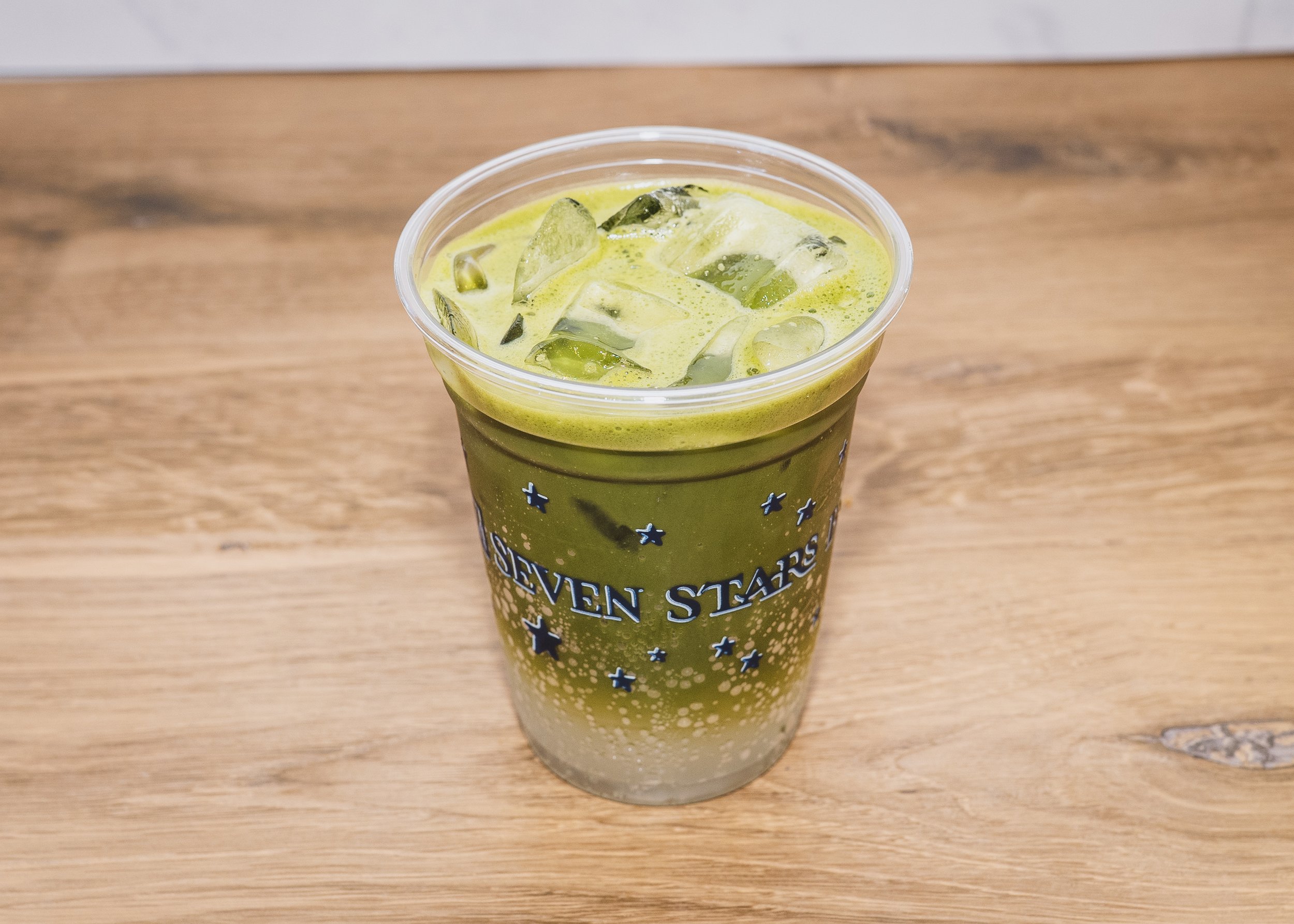 Ginger Matcha Fizz