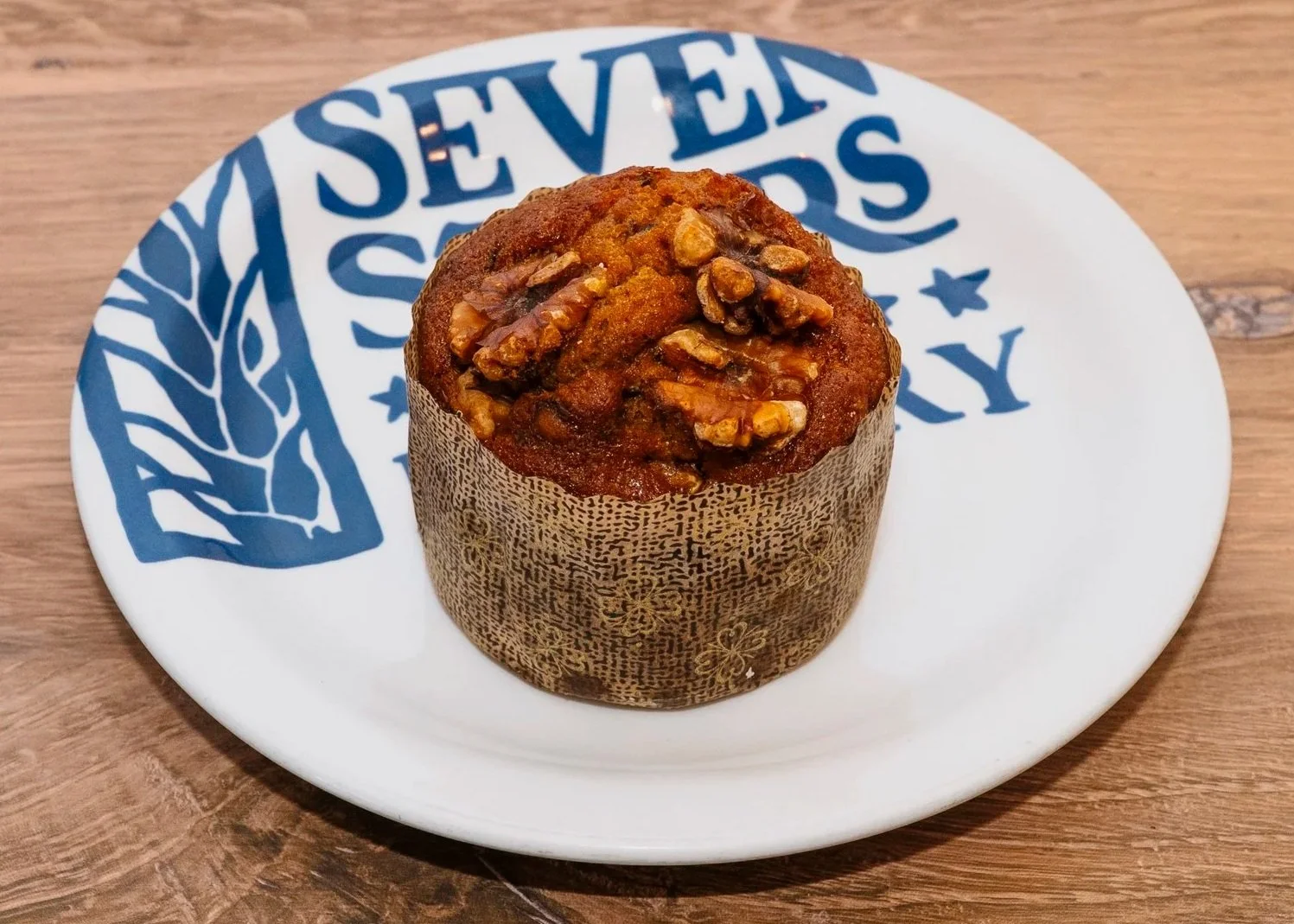 Pumpkin Walnut Muffin