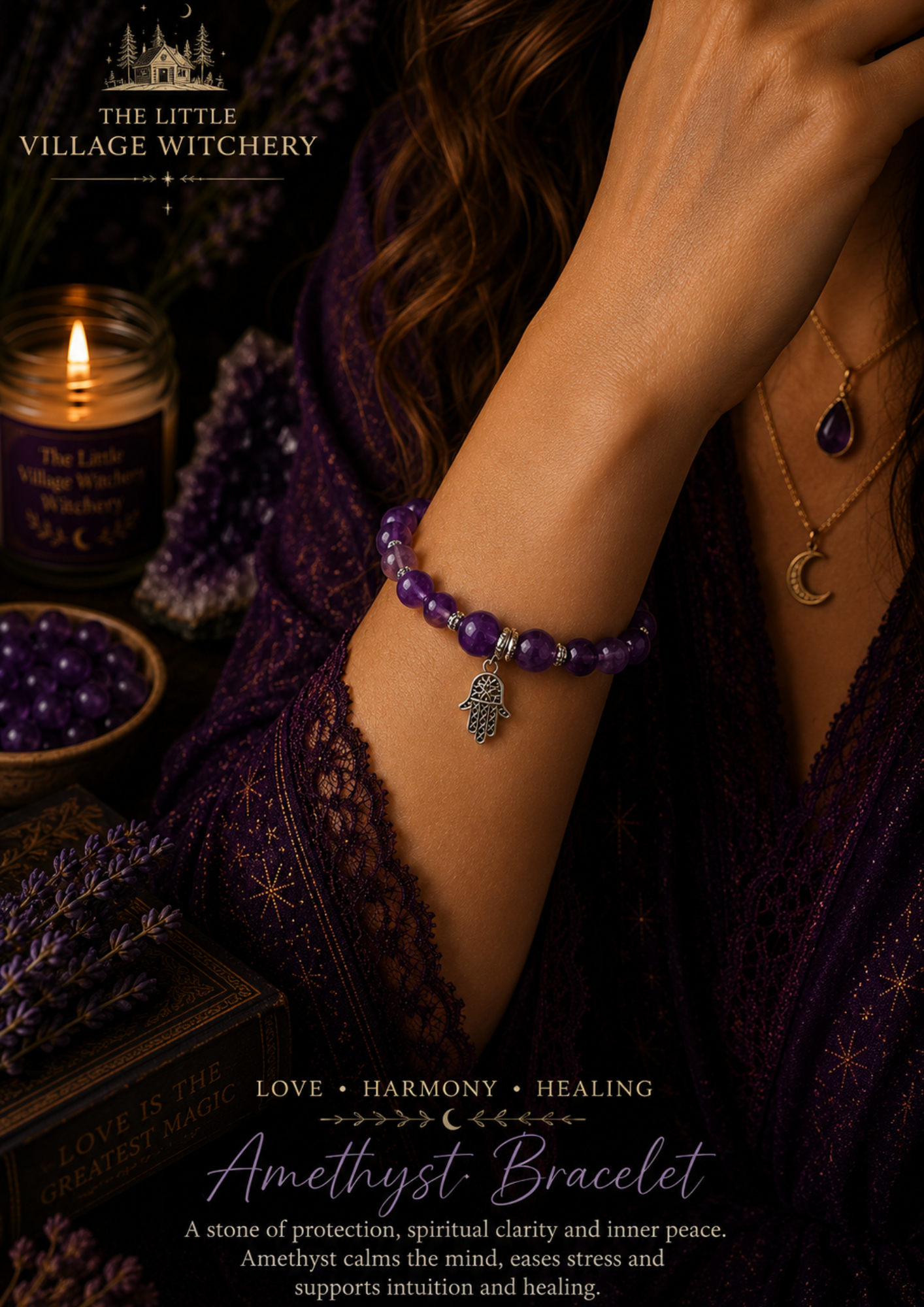 Amethyst Hamsa Hand wearing.png (Copy) (Copy)