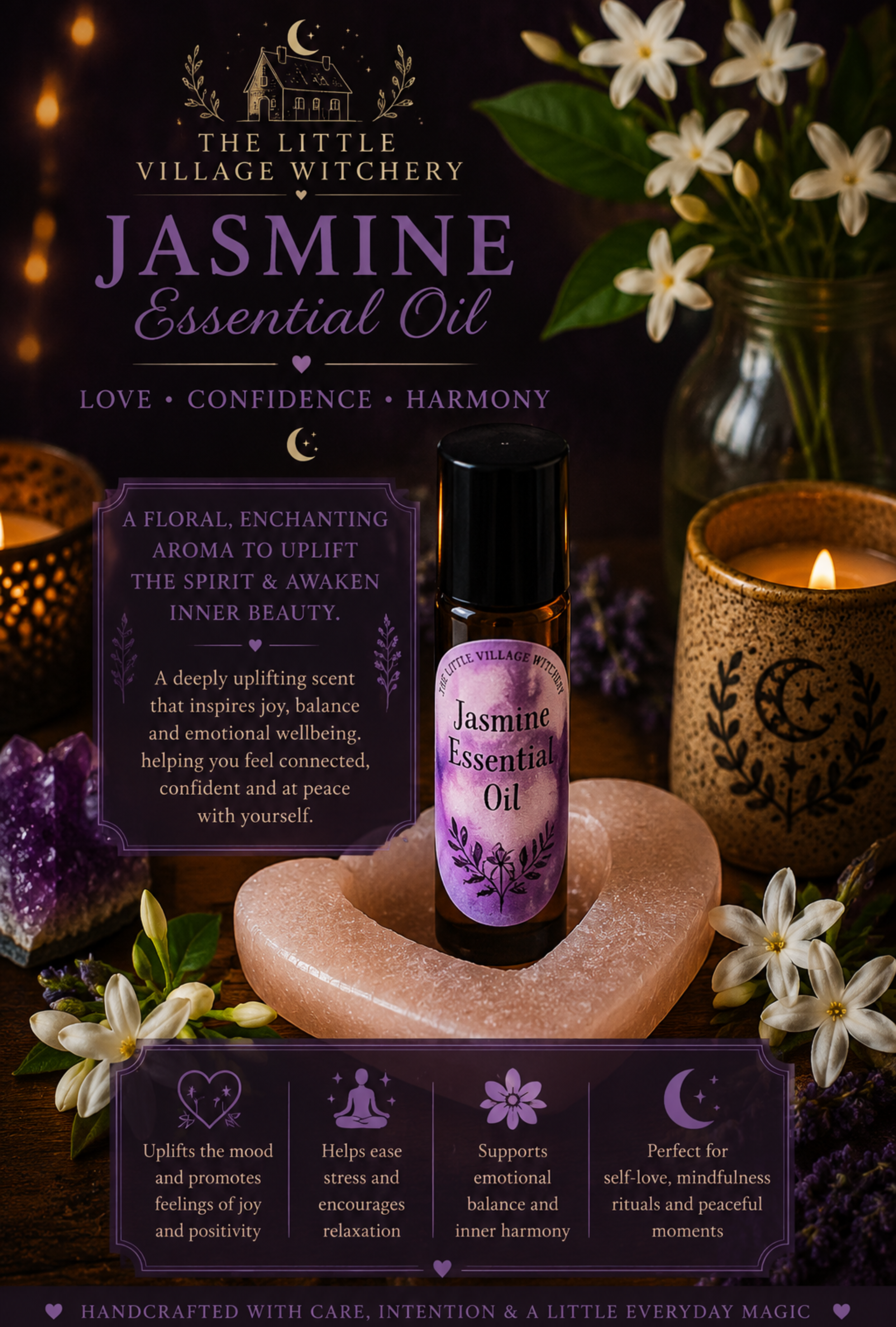 Jasmine Essential Oil Roller