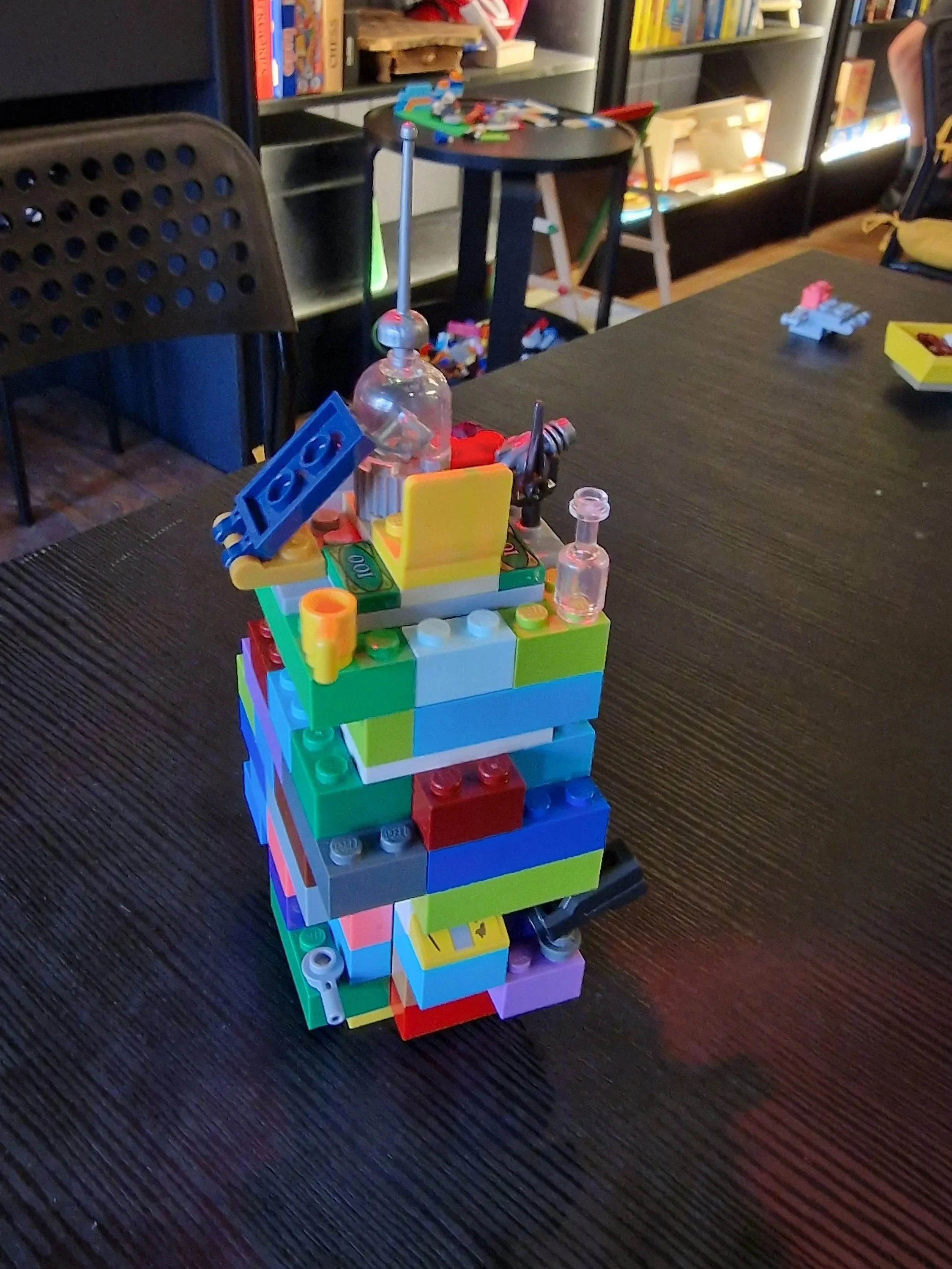 Charlie and Leo's weapon tower