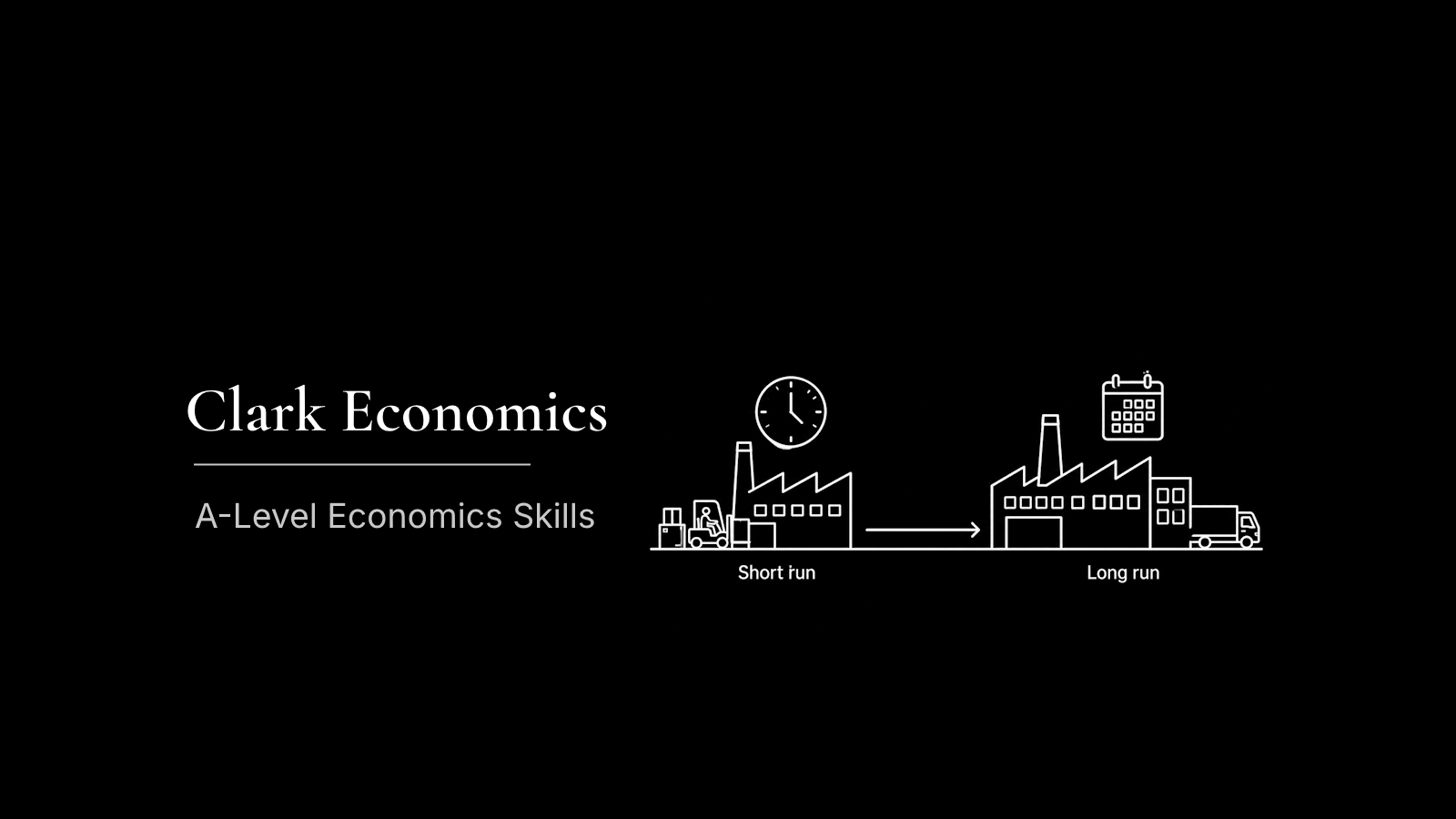 How to Use the Short Run and Long Run in A-Level Economics