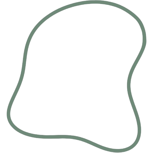 Silhouette of a cow in black outline.