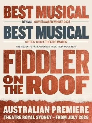Fiddler On The Roof (Australian Tour, 2026-27)