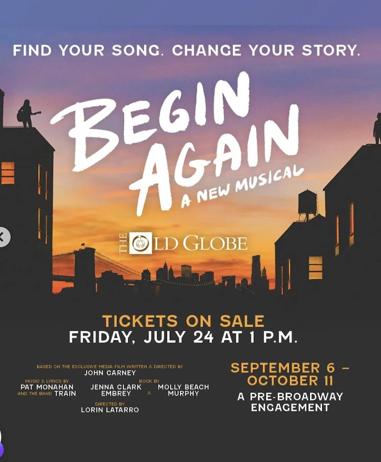 Begin Again: A New Musical (San Diego, CA 2026)