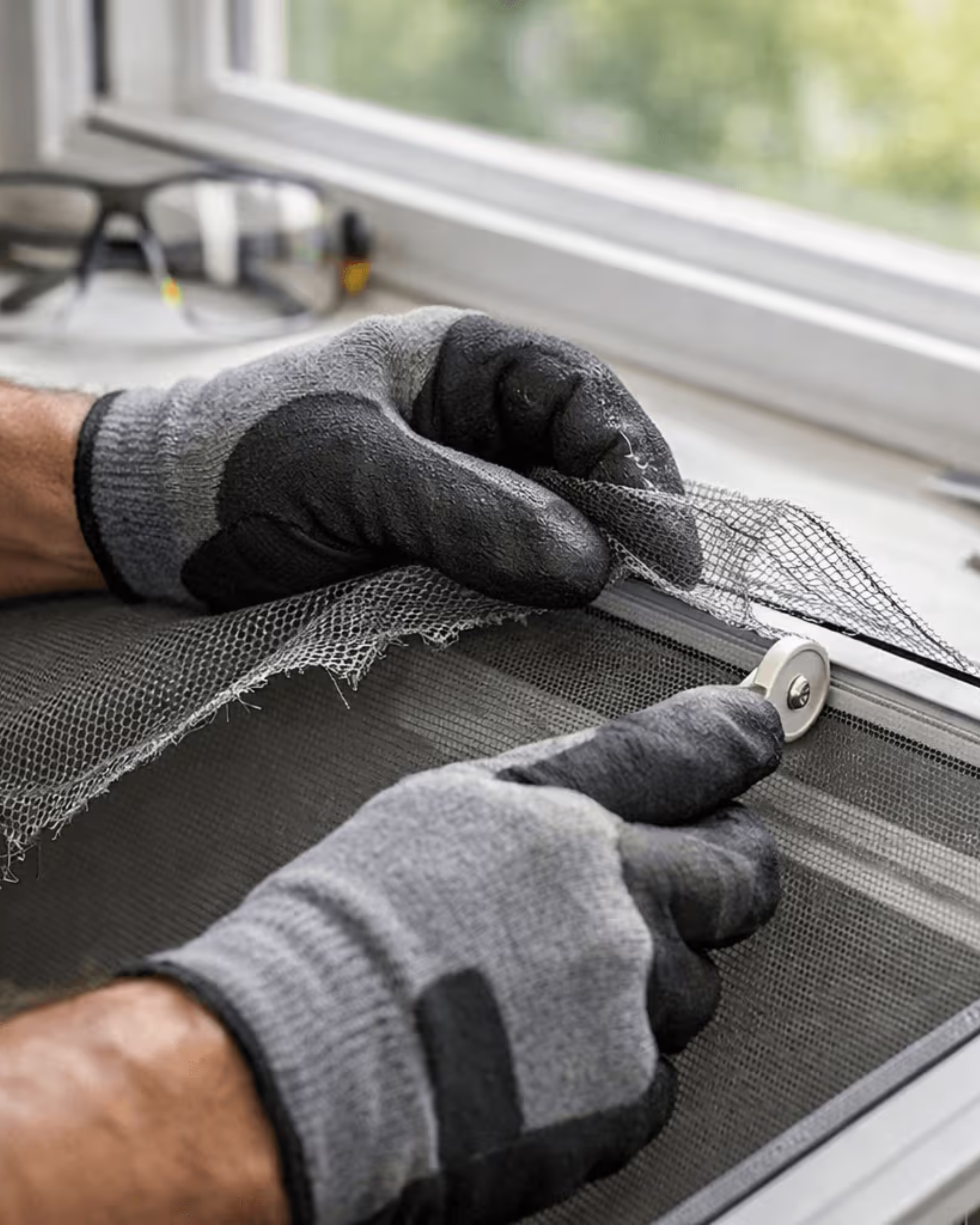 Window Screen Cleaning & Repair