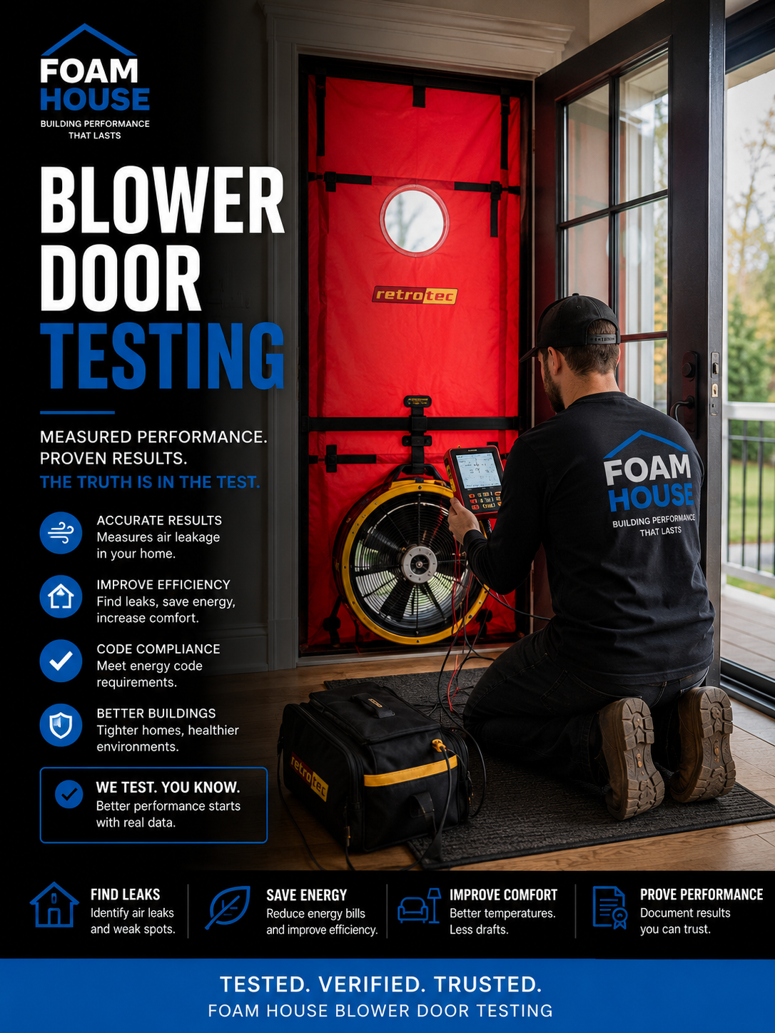 Blower Door test
