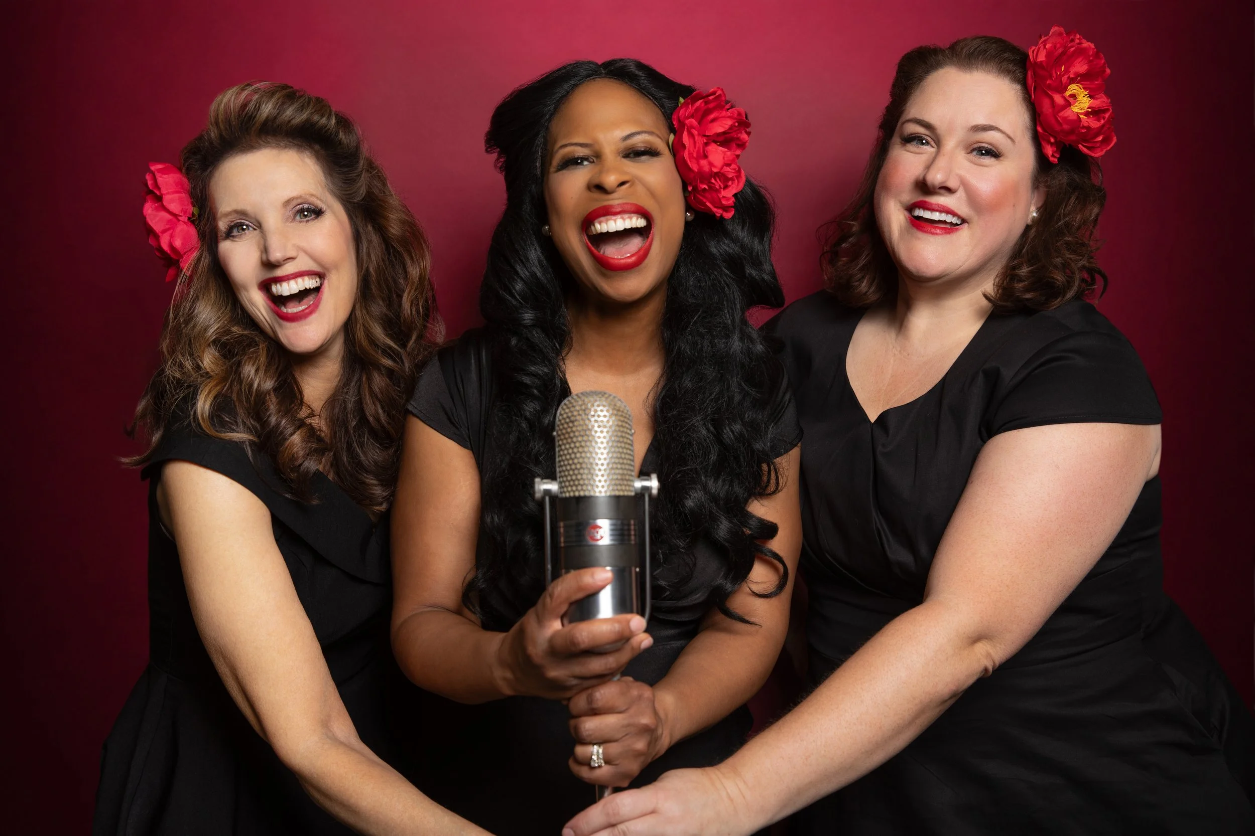 
The Sleigh Belles A cappella Christmas Carolers in Raleigh, Durham, Wake Forest, Chapel Hill, Triangle
