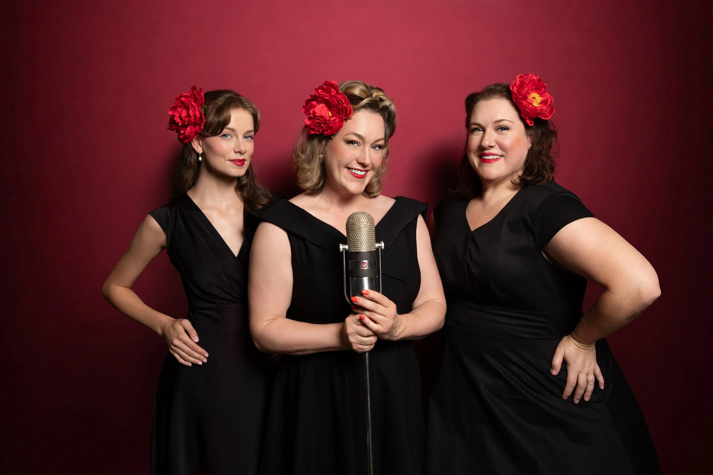 The Sleigh Belles Performing Acapella for Triangle NC Private Events, Corporate Parties, and More!