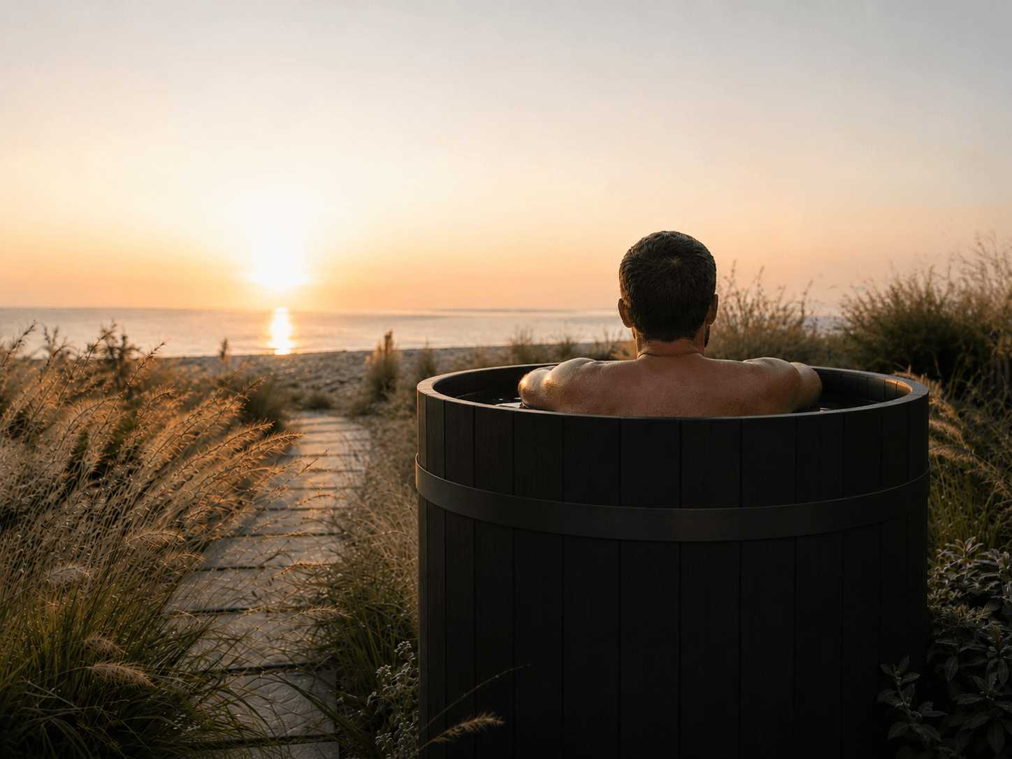 Eastbourne sauna and filtered cold plunge