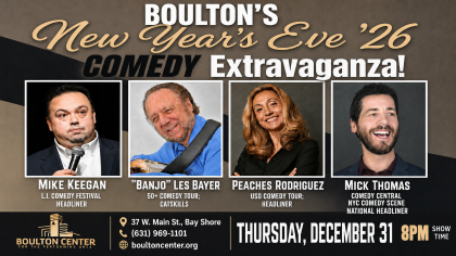 New Year's Eve Comedy Extravaganza!