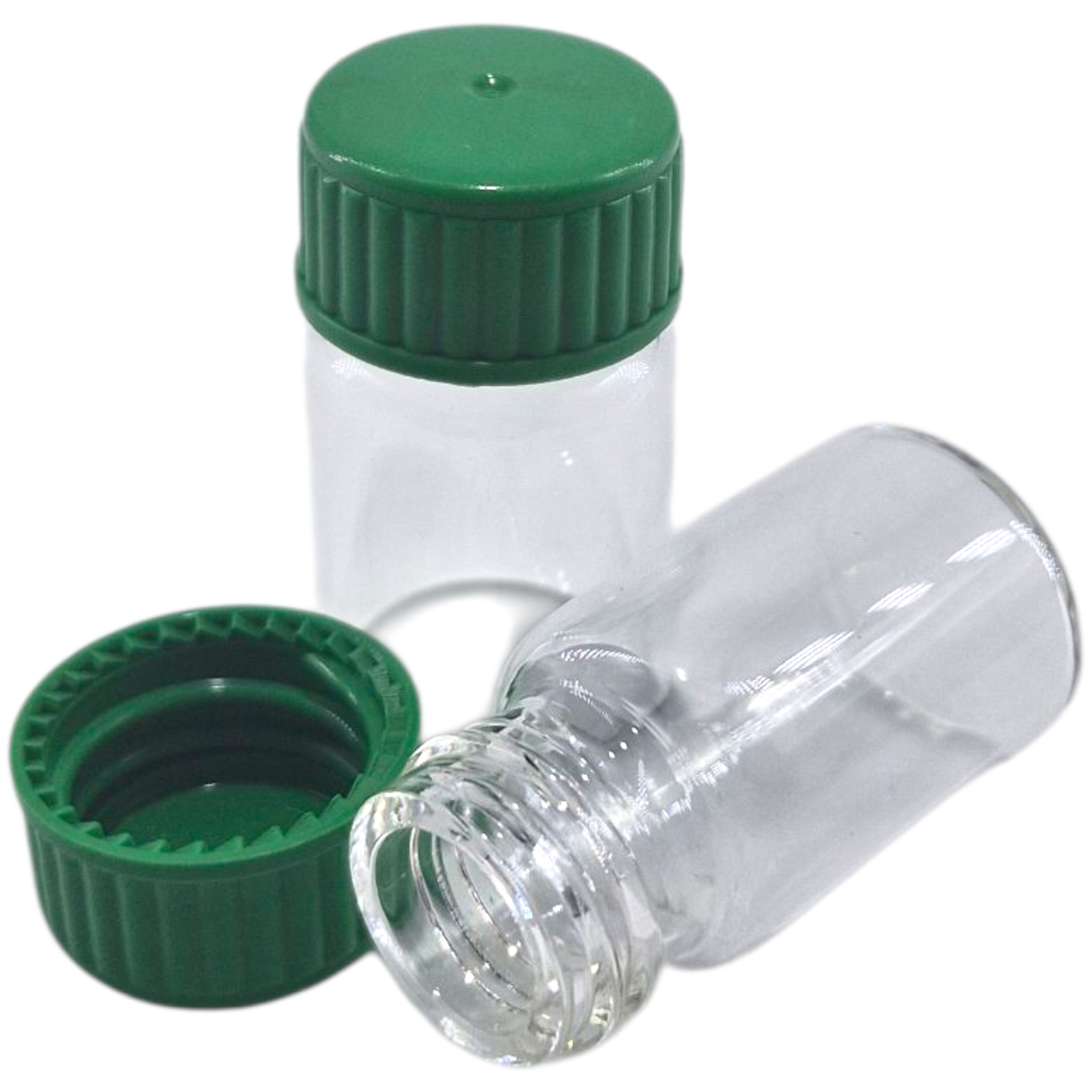 Small Green Glass Jar - 4ml