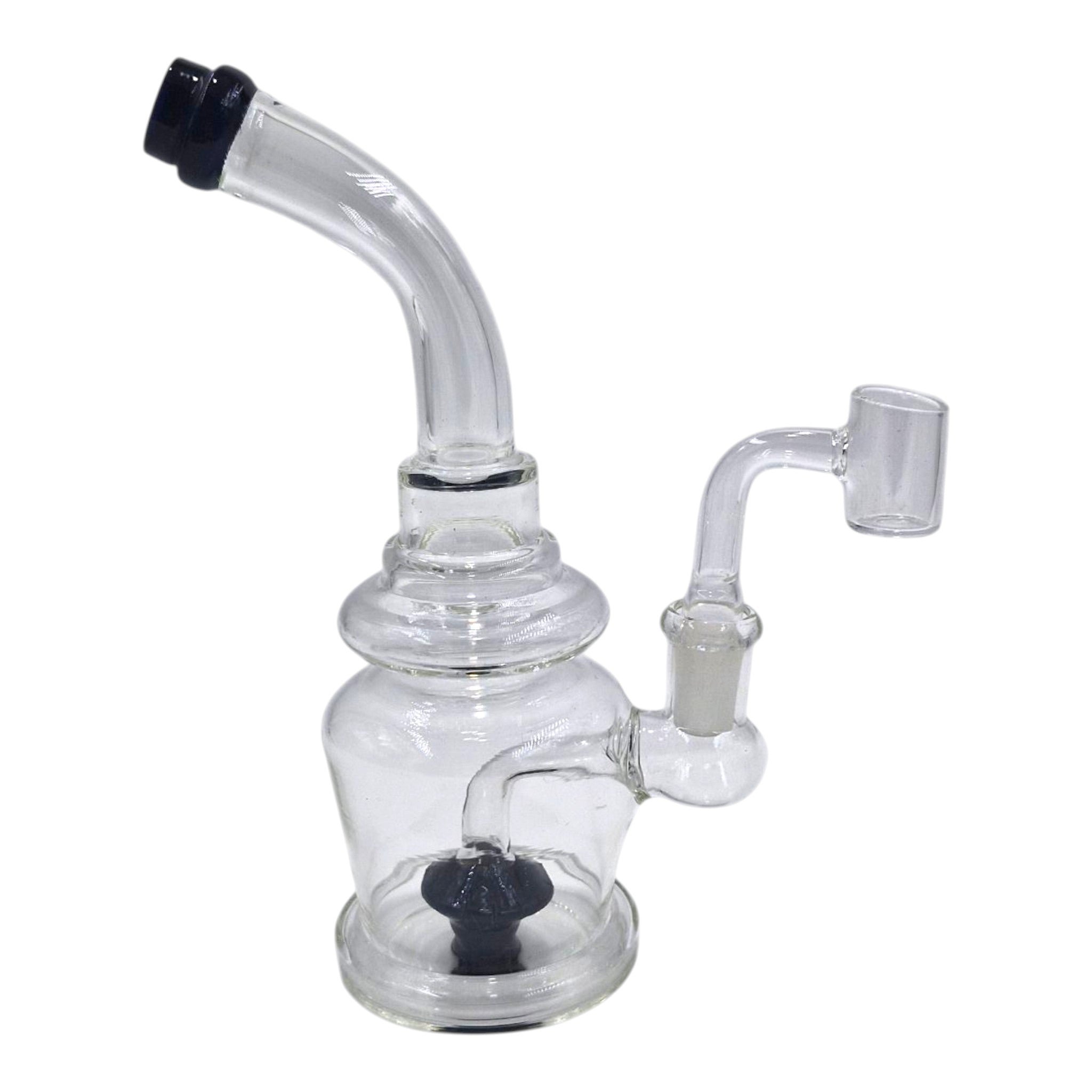 Circ Matrix Layered Glass Waterpipe 18cm