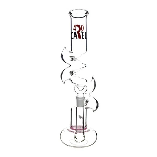 420 Cartel Death Adder Glass Waterpipe – 40cm