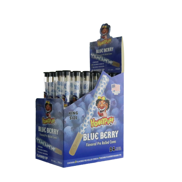 Blue Berry HoneyPuff Pre-Rolled Cones x3