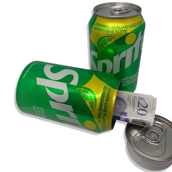 Sprite Soda Can Safe Stash
