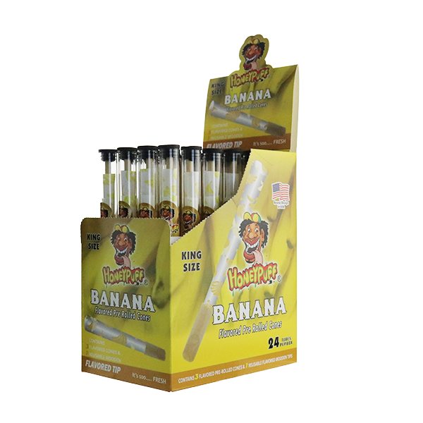 Banana HoneyPuff Pre-Rolled Cones x3