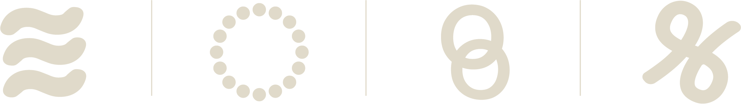 Graphic of the year 2018 with stylized font, featuring wavy lines, a circle of dots, a lowercase 'e', and a curling shape.