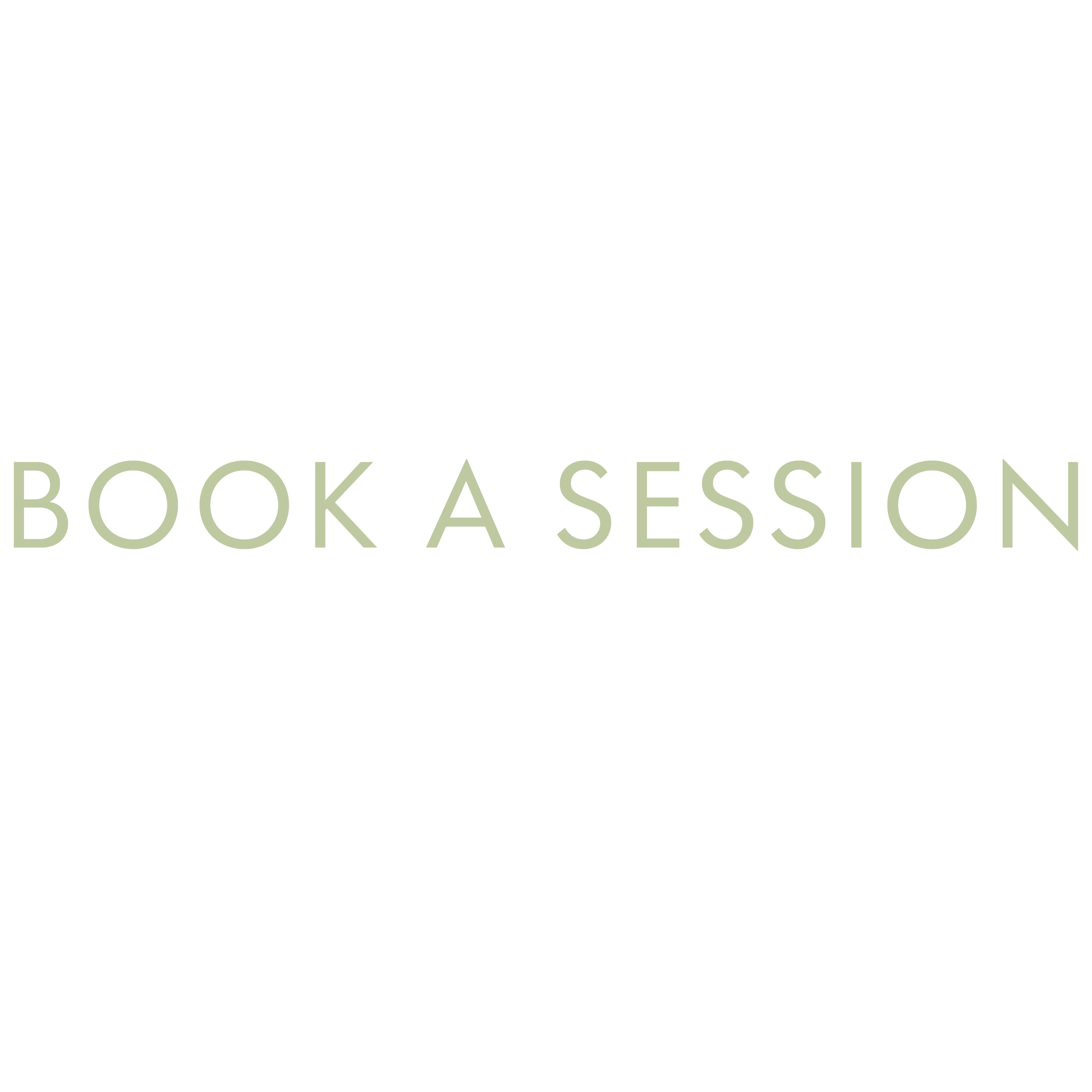 Book A Session text on a black background